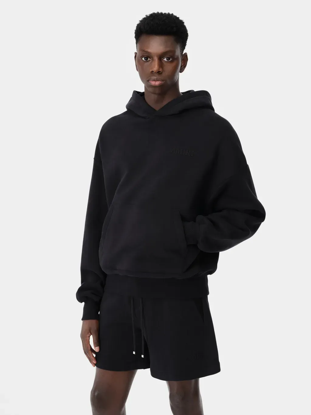 Amiri Oversized Hoodie - Black