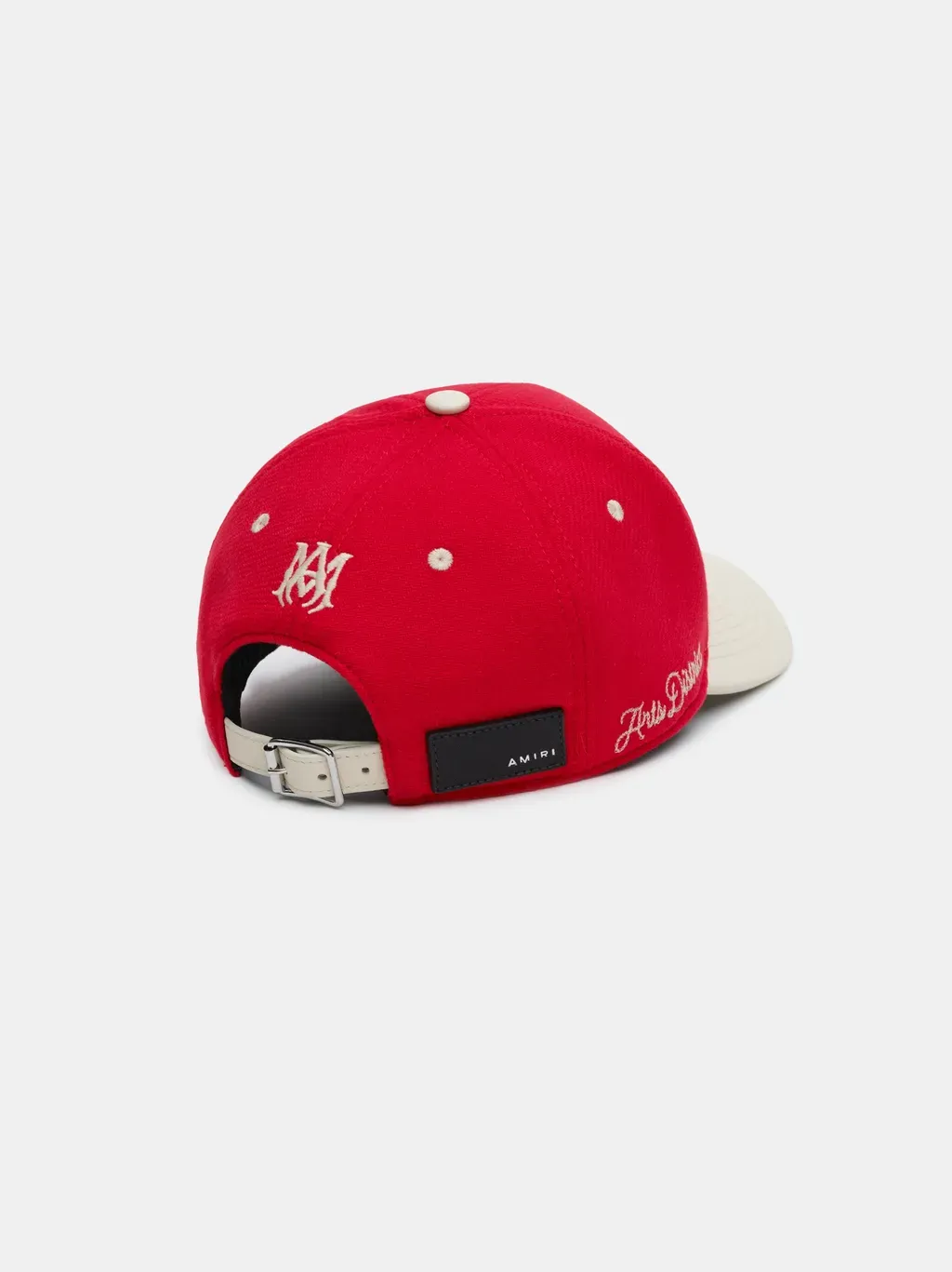 Amiri Panther Two Tone Hat - Deep Red