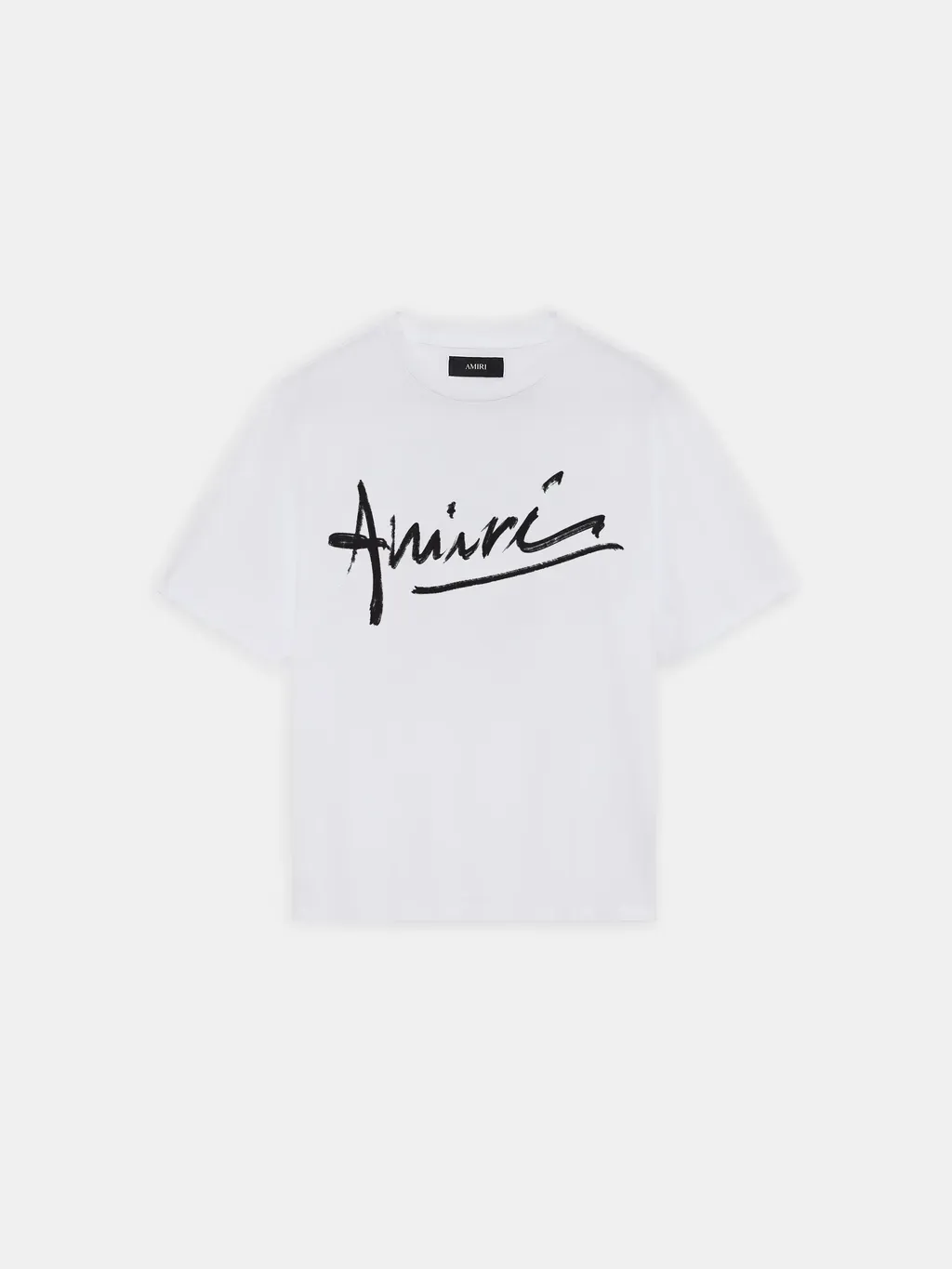 Amiri Script Tee - White