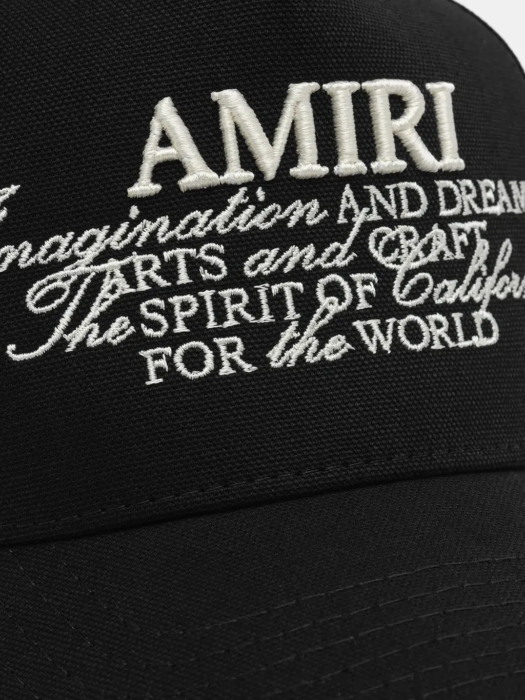 Amiri Spirit Hat - Black