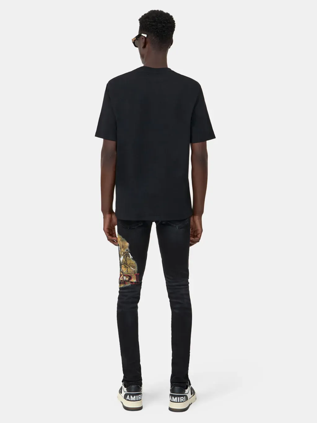 Amiri Script Tee - Black