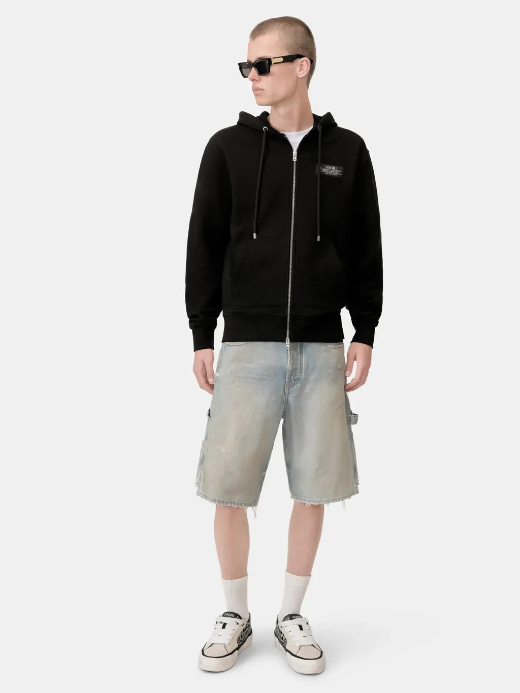 Amiri Spirit Zip Hoodie - Black