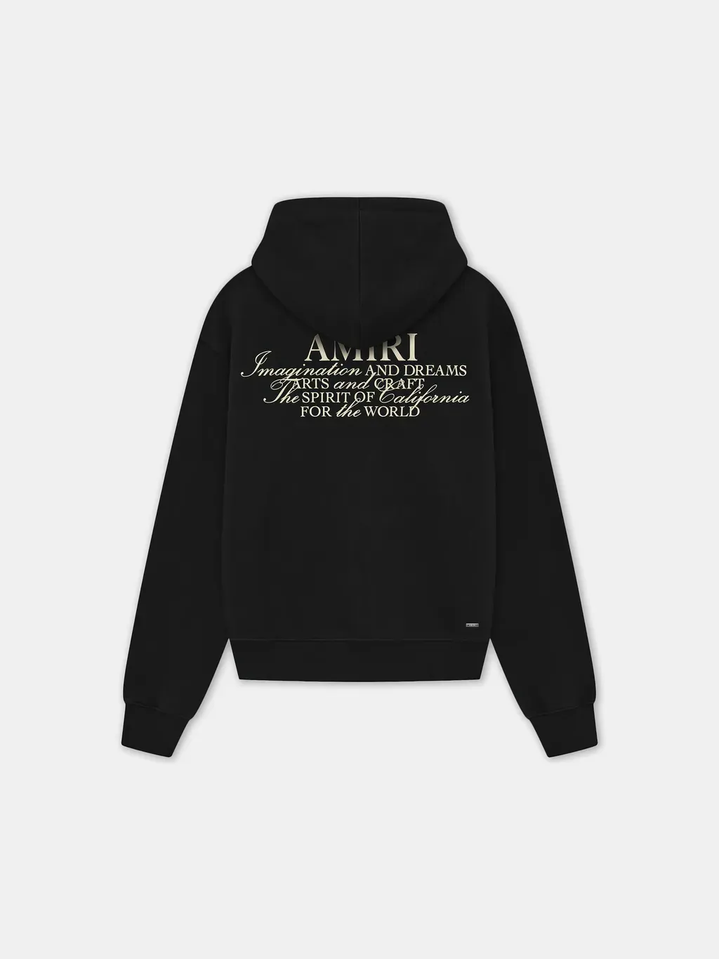 Amiri Spirit Zip Hoodie - Black