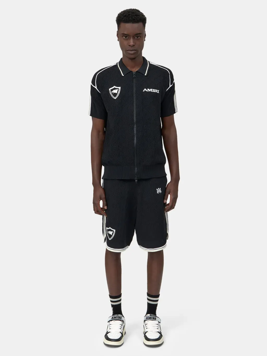 Amiri Sport Crest Short - Black