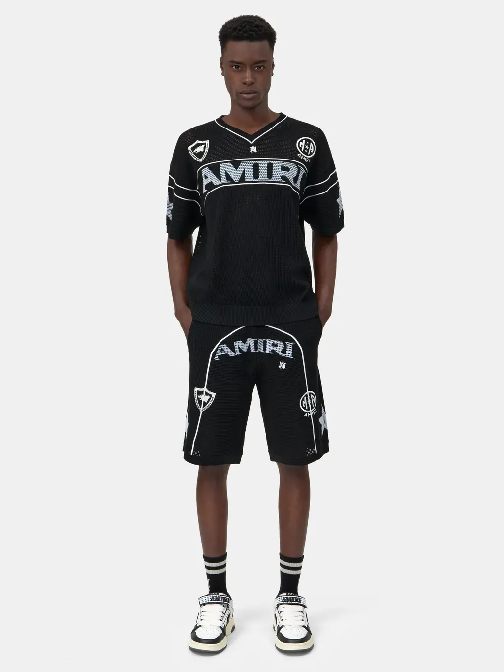 Amiri Sport Jersey - Black