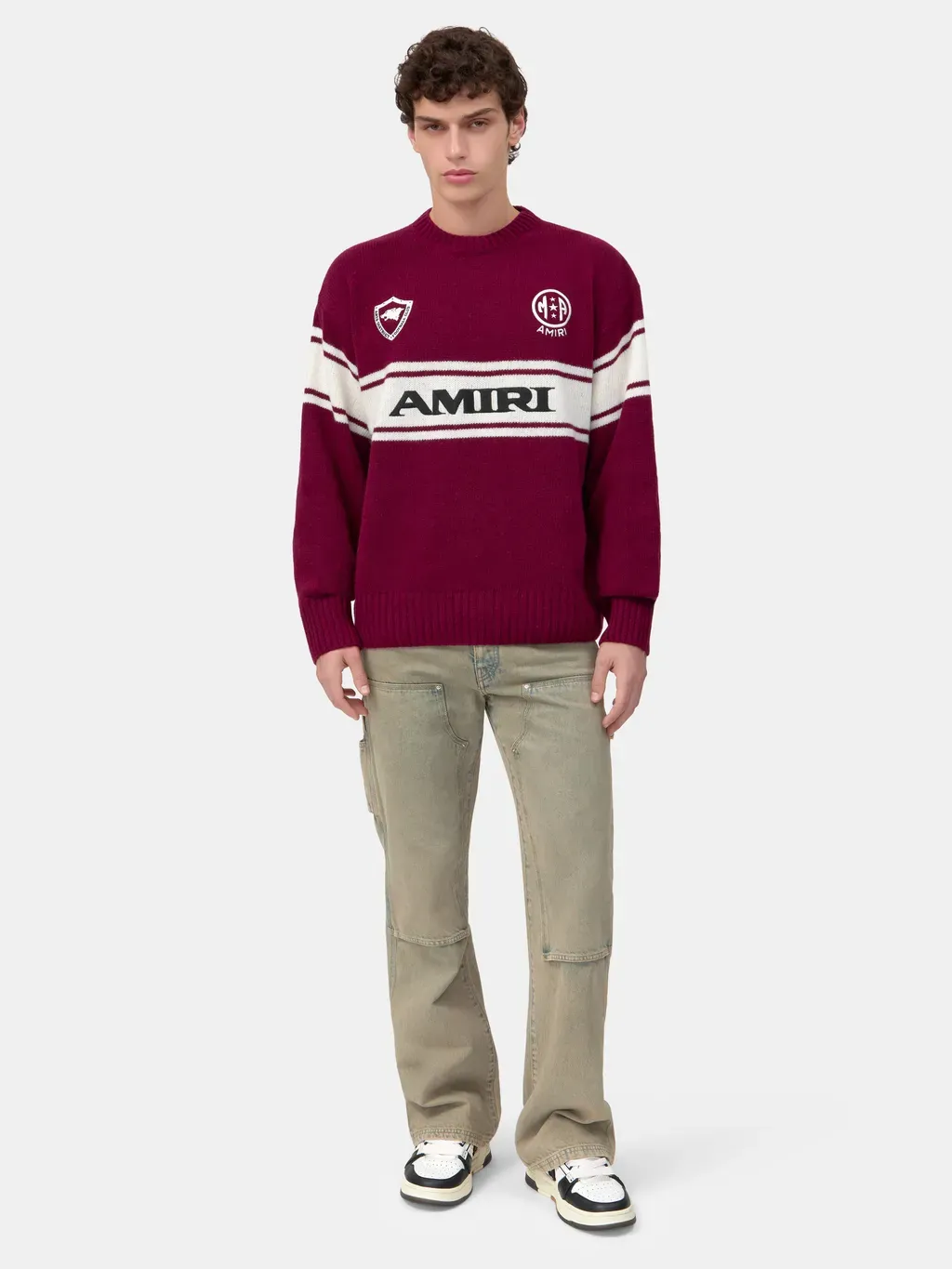 Amiri Sport Sweater - Aged Port