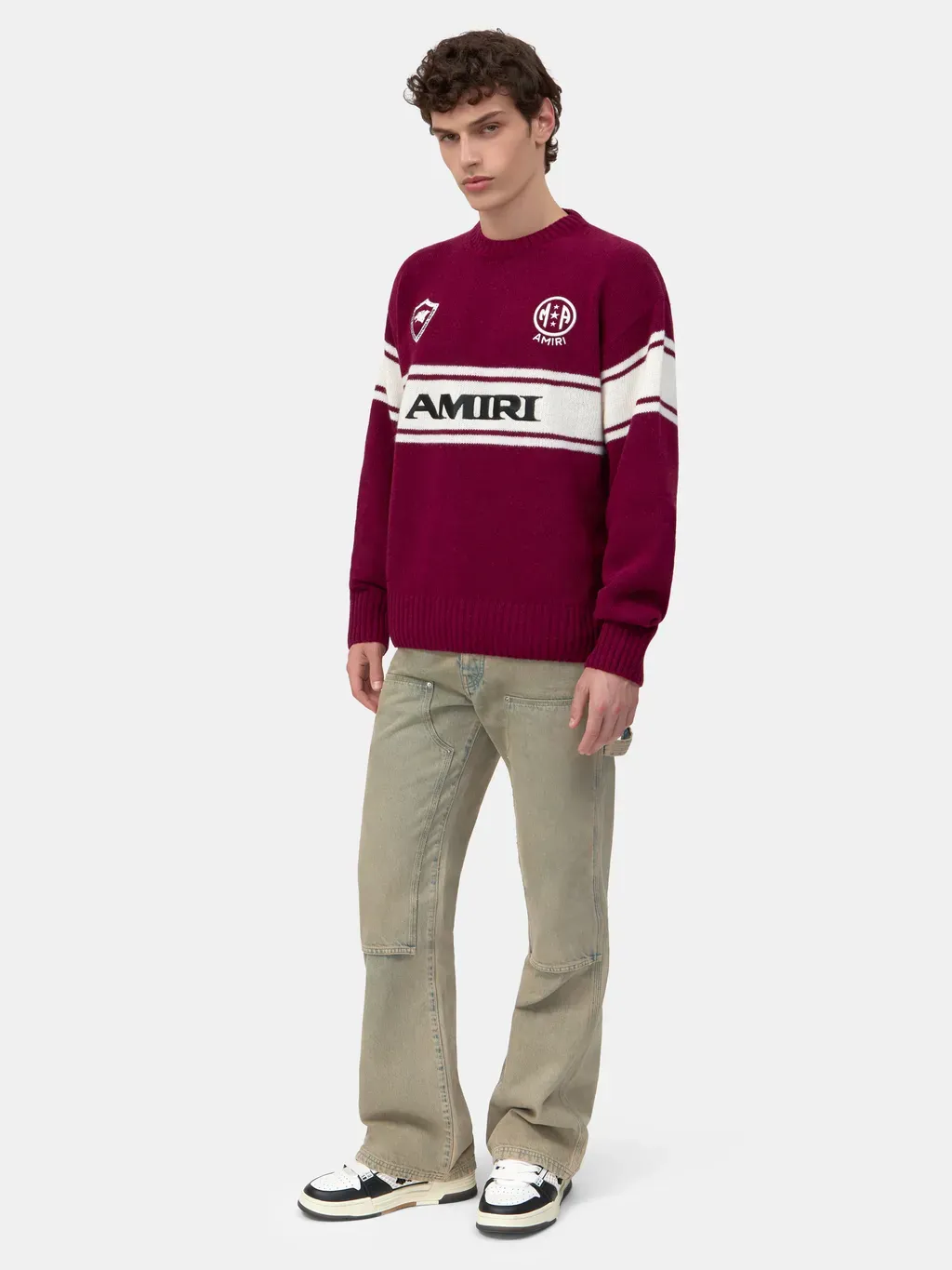 Amiri Sport Sweater - Aged Port