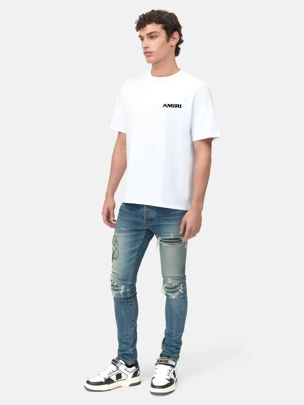 Amiri Sport Tee - White