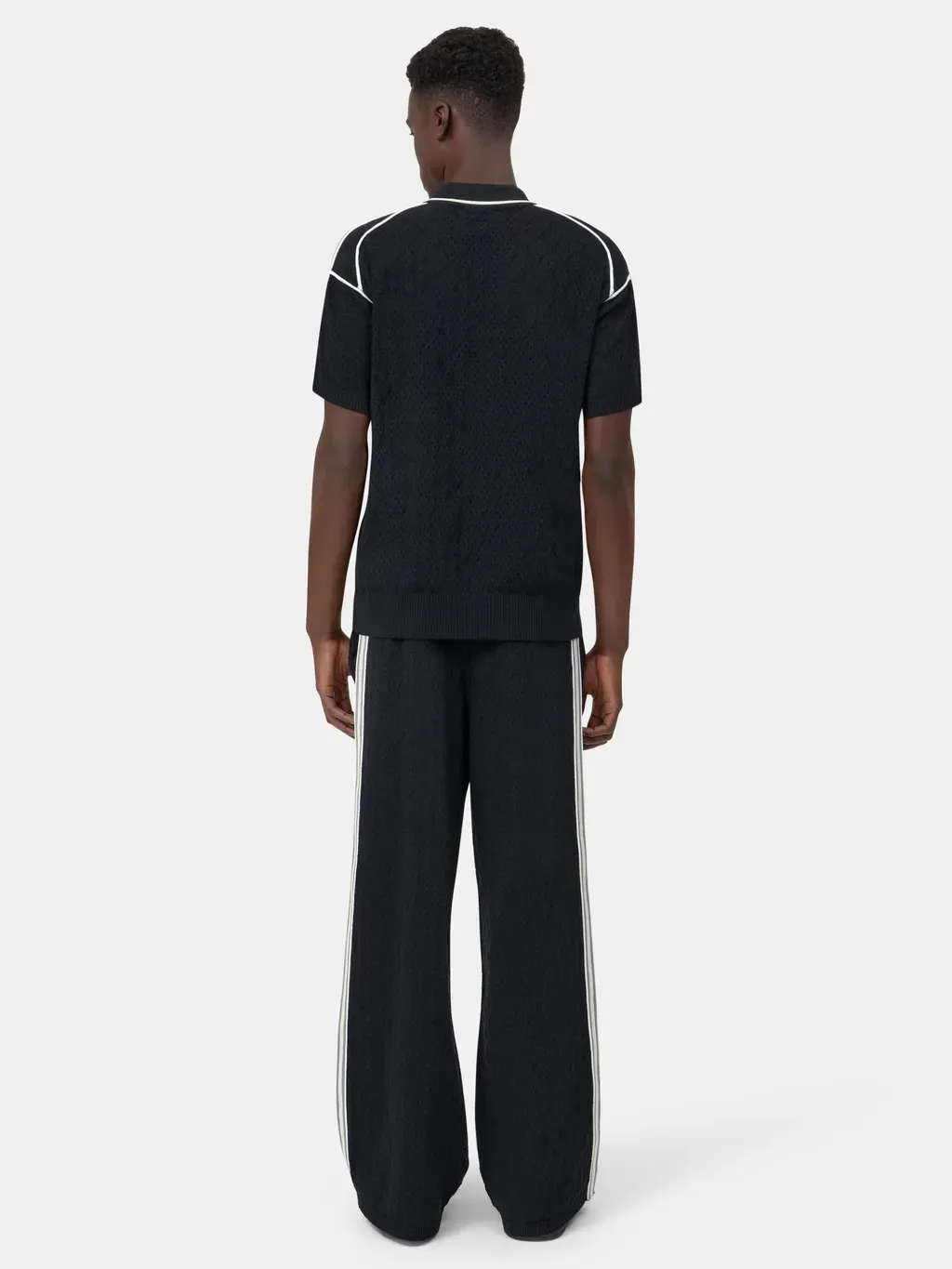 Amiri Sport Zip Shirt - Black