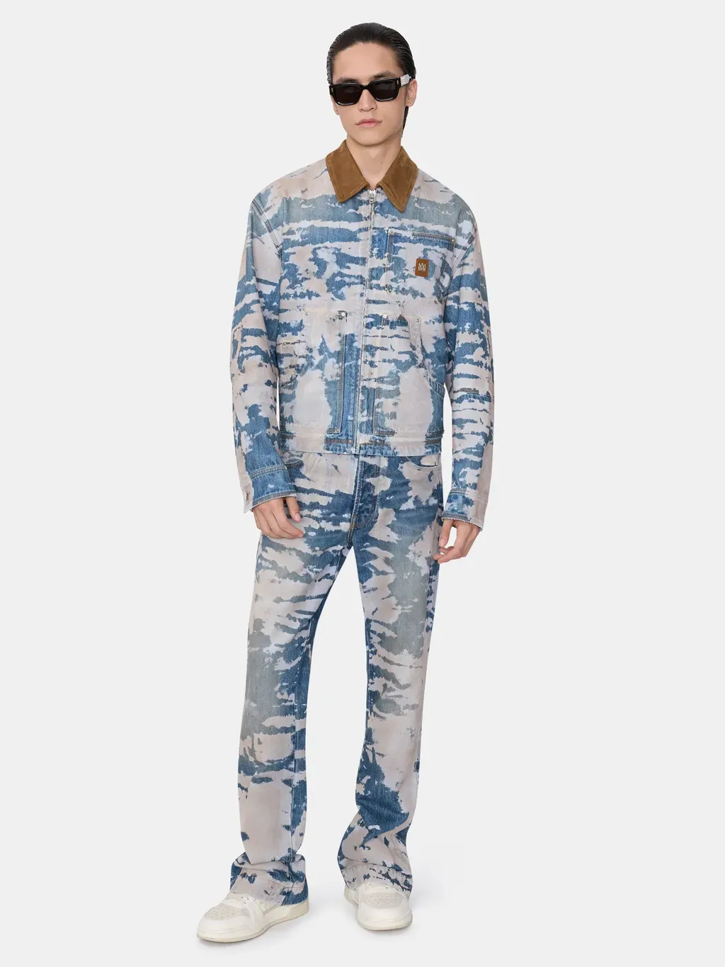 Bleached Straight Flare Jean - Bleach Out