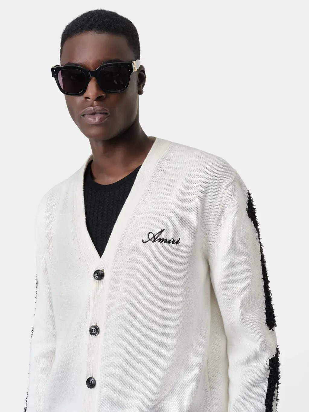Bones Cardigan - White