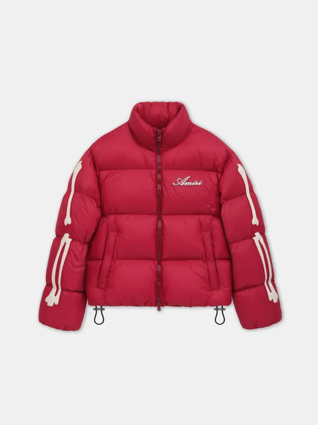 Bones Down Jacket - Deep Red