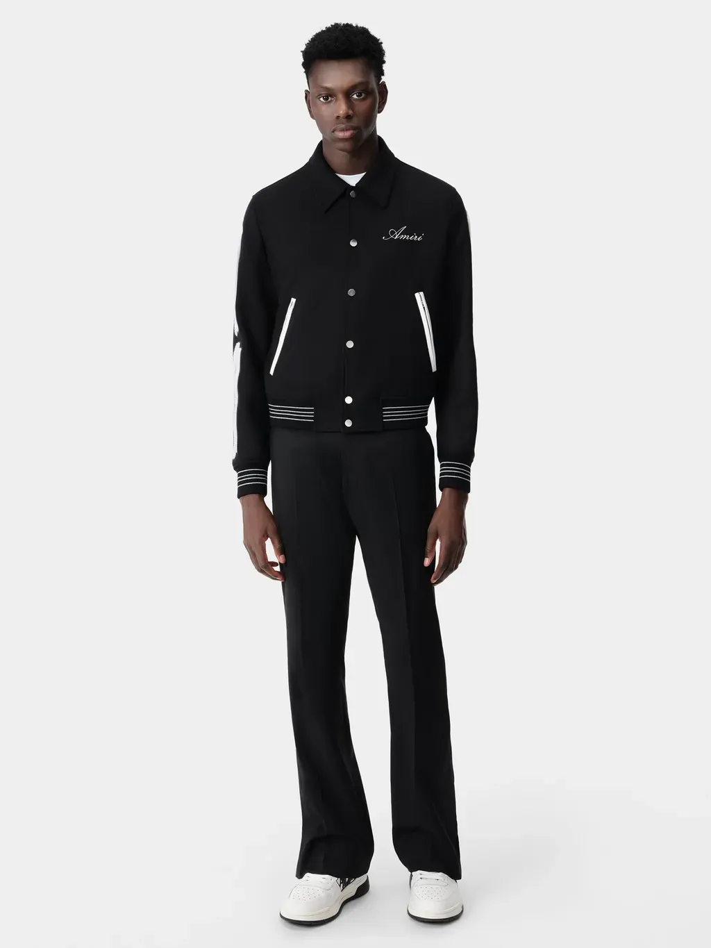 Bones Jacket - Black White
