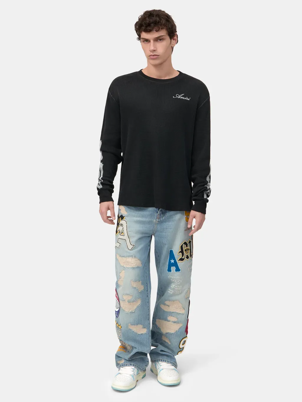 Bones Long Sleeve Tee - Black
