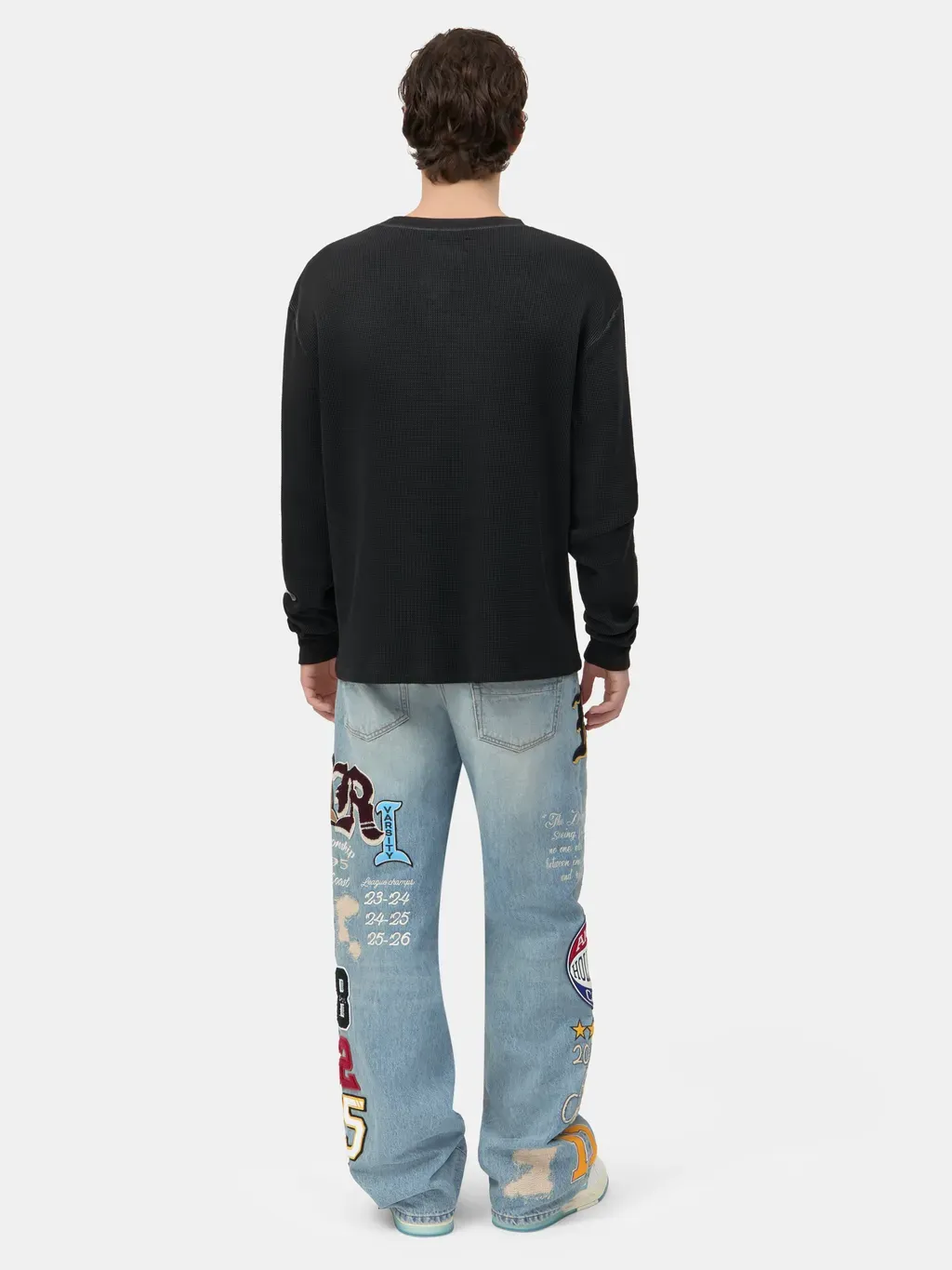 Bones Long Sleeve Tee - Black