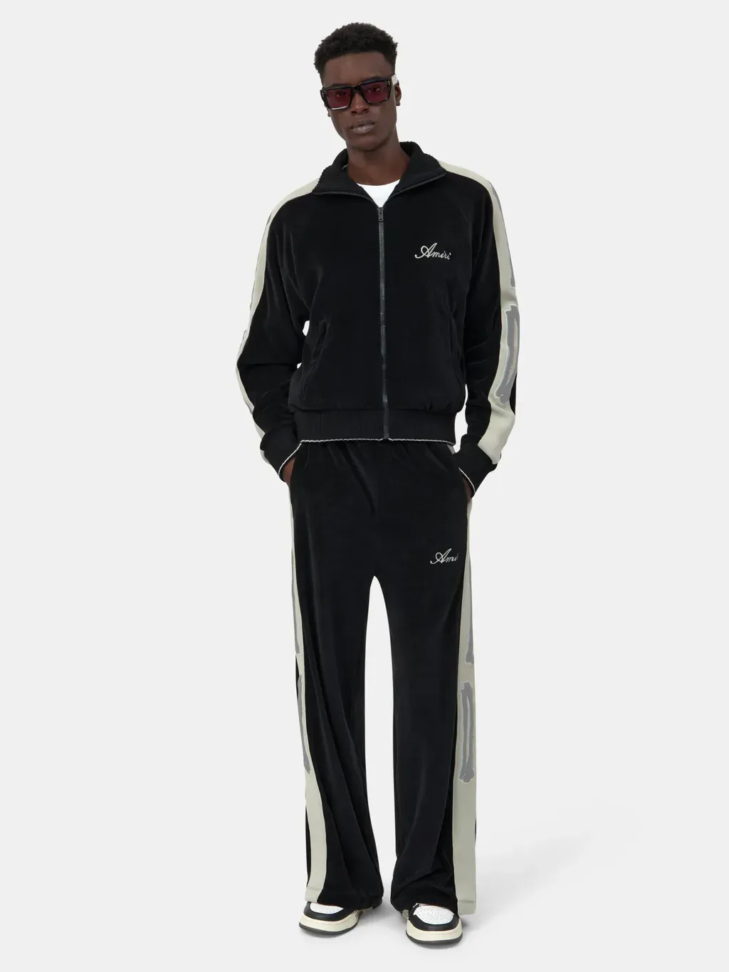 Bones Track Jacket - Black