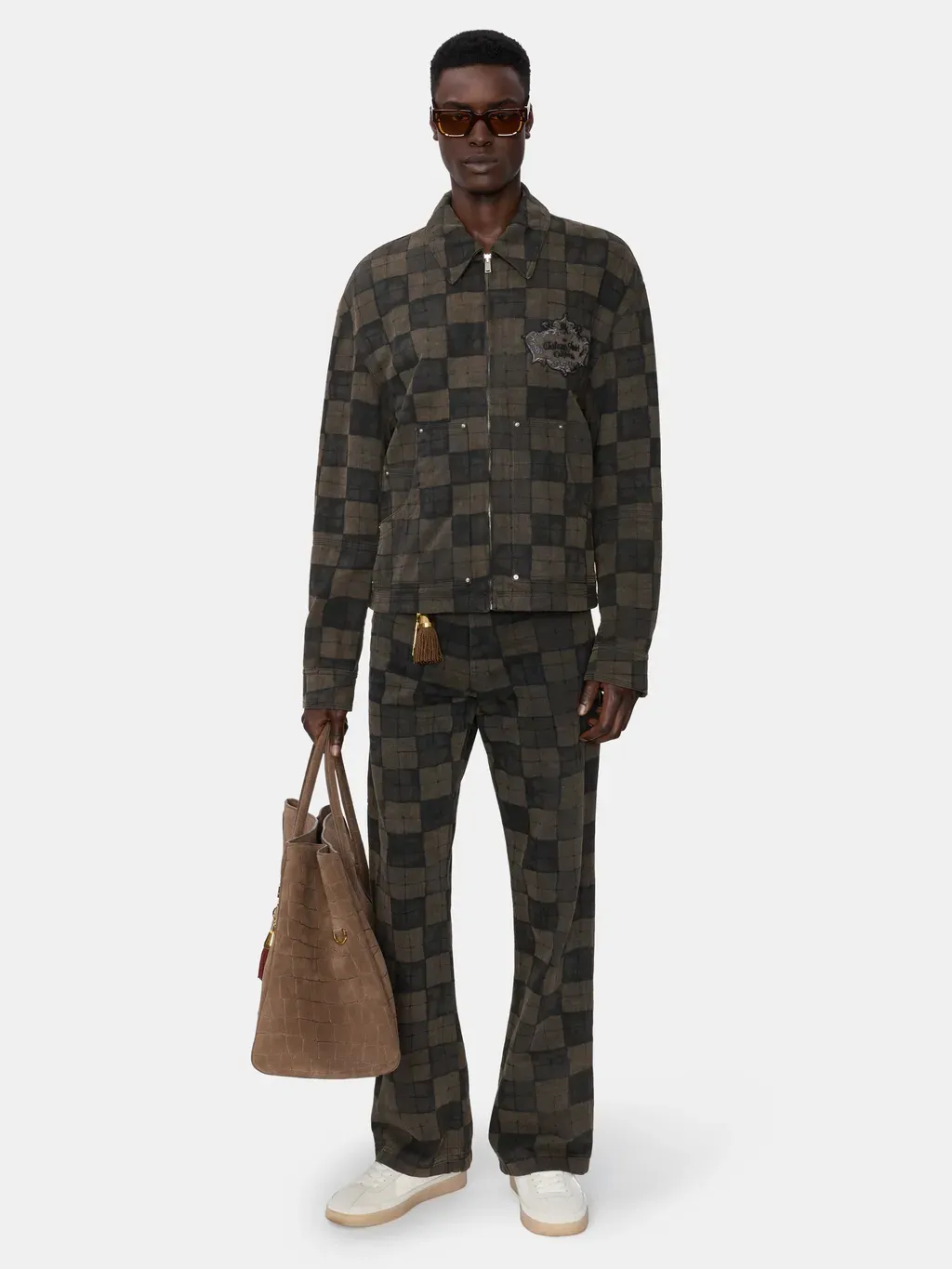 Chateau Crest Denim Jacket - Brown