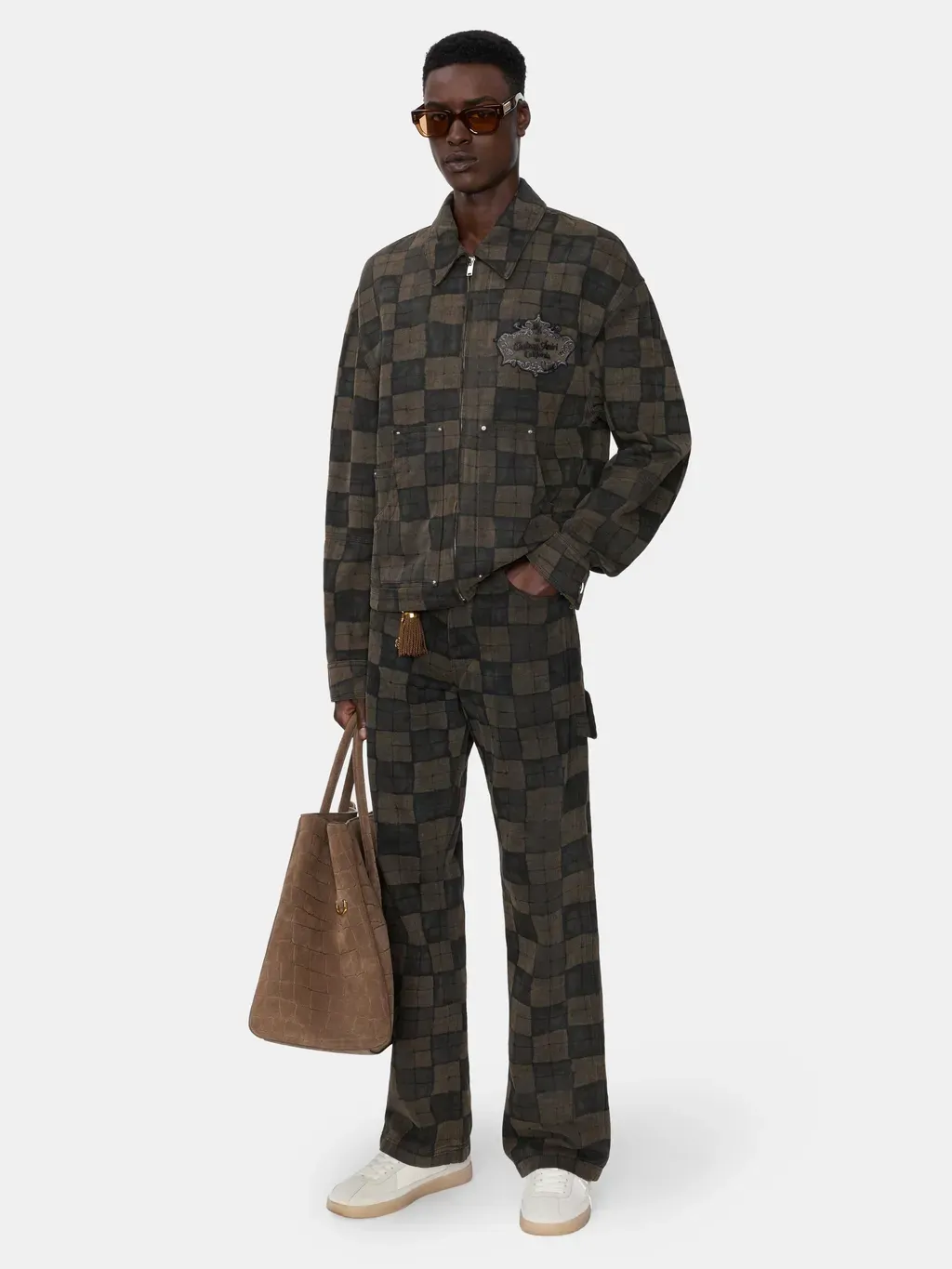 Chateau Crest Denim Jacket - Brown
