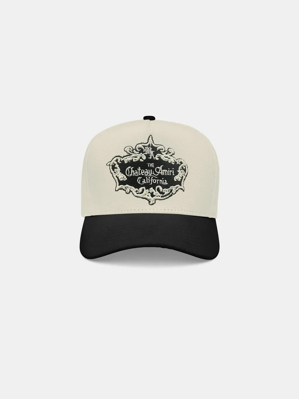 Chateau Crest Cotton Hat - Black
