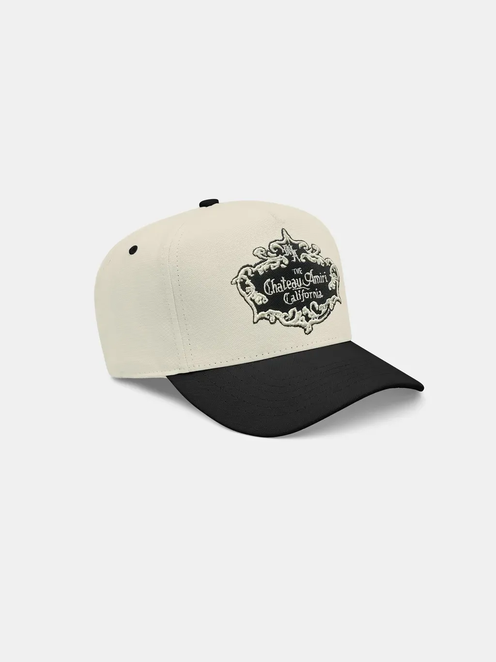 Chateau Crest Cotton Hat - Black