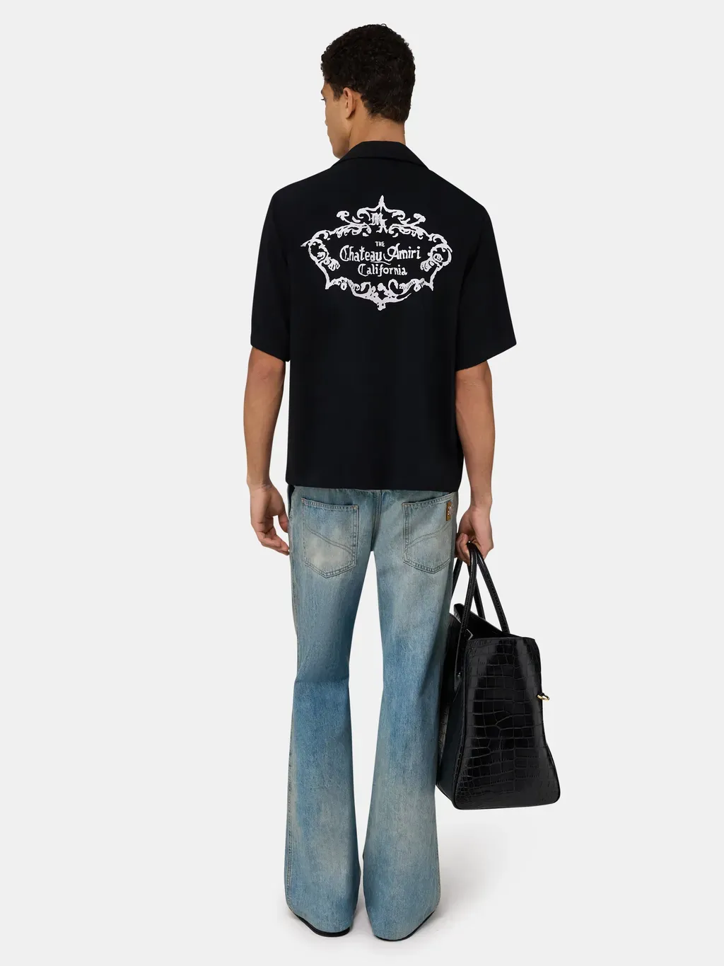 Chateau Crest Camp Shirt - Black