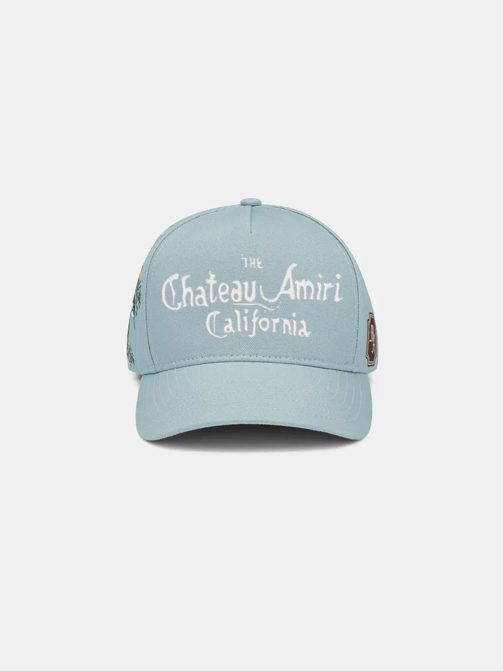 Chateau Floral Cotton Hat - Steel