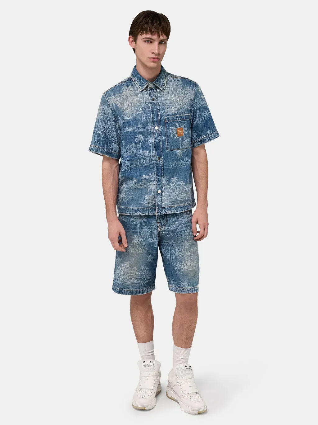 Chateau Palms Denim Short - Harbor Indigo