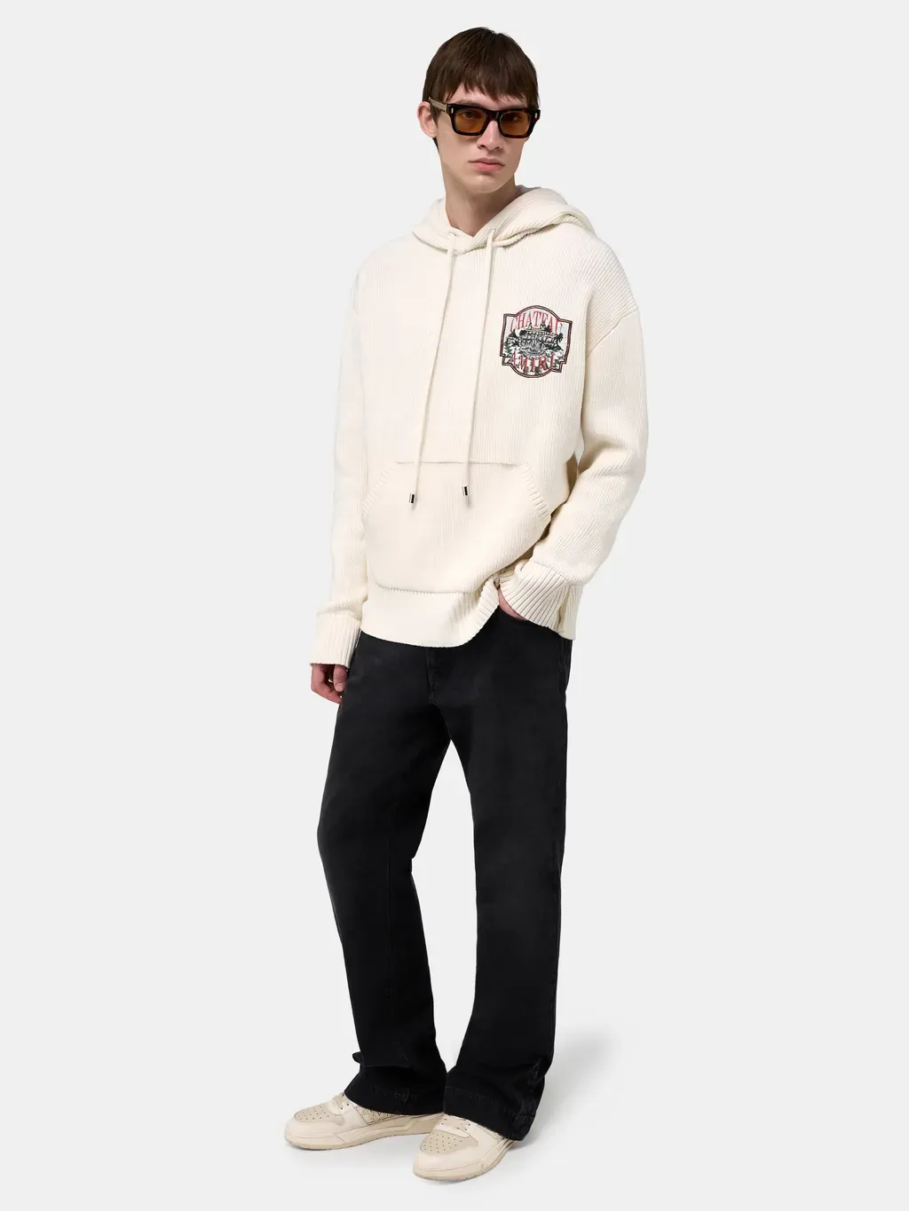 Chateau Sketch Hoodie - Alabaster