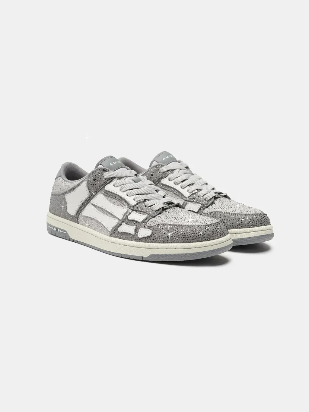 Crystal Skel-Top Low - Grey