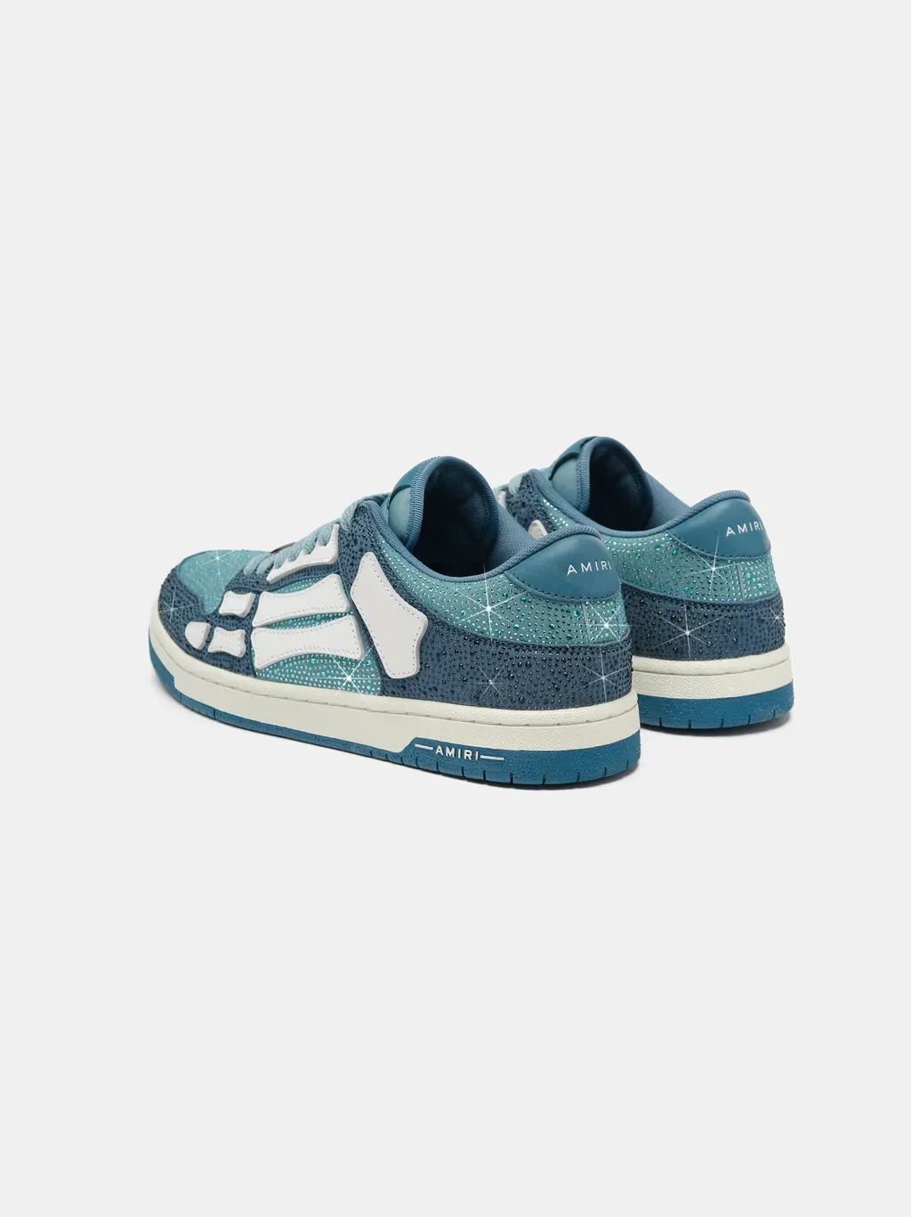 Crystal Skel-Top Low - Blue
