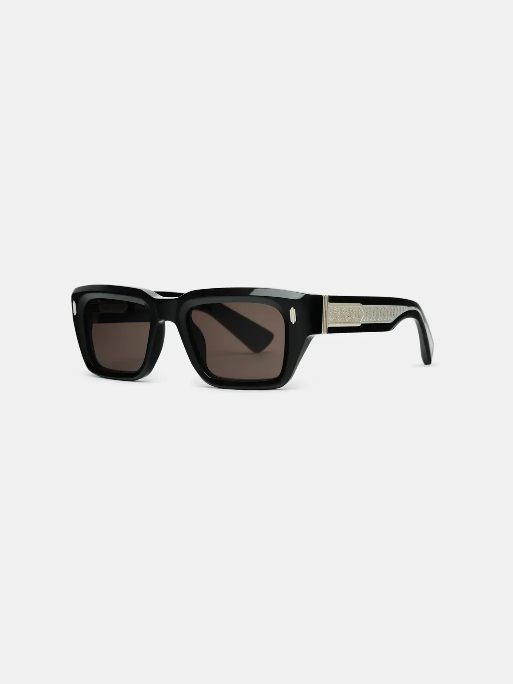 Hollywood Sunglasses - Black Silver