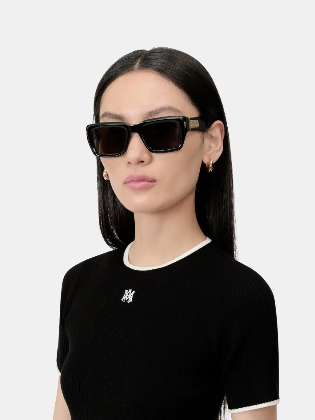 Hollywood Sunglasses - Black Gold