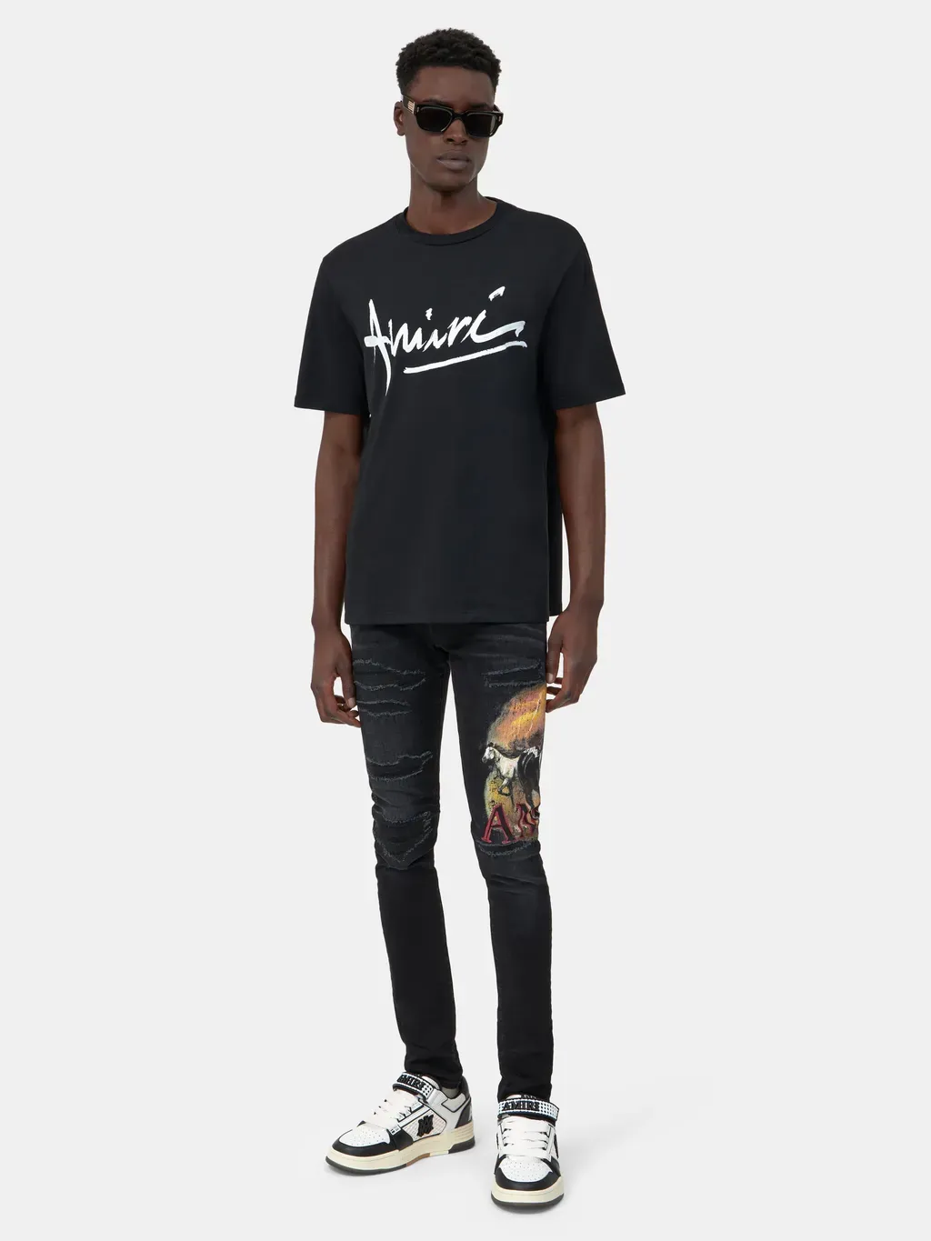 Horse Skinny Jean - Vintage Black