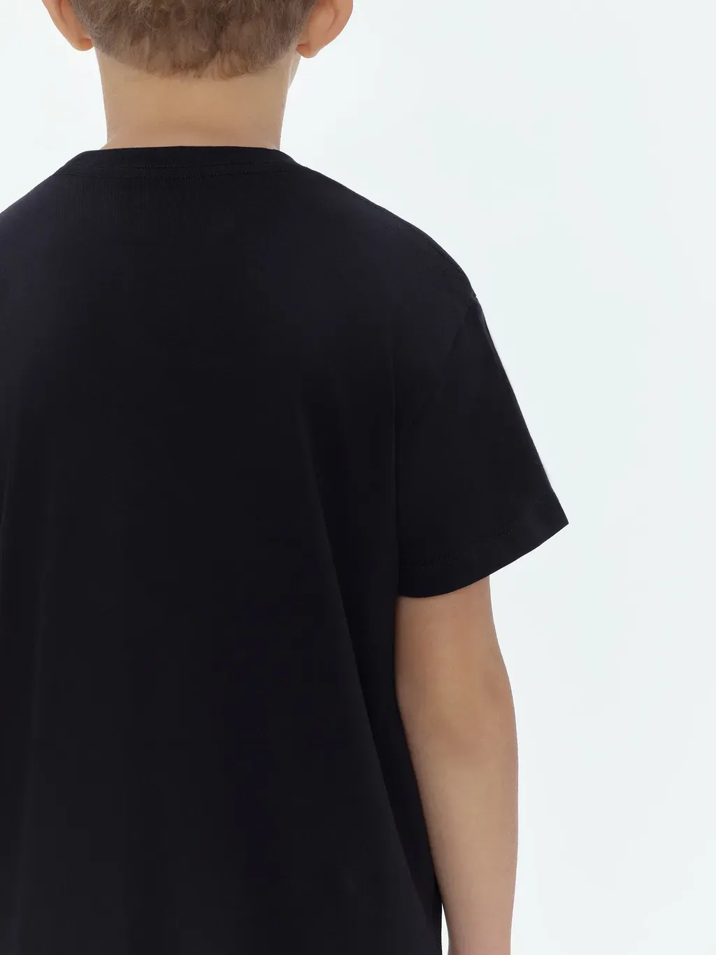 Kids - Amiri Staggered Scribble Tee - Black