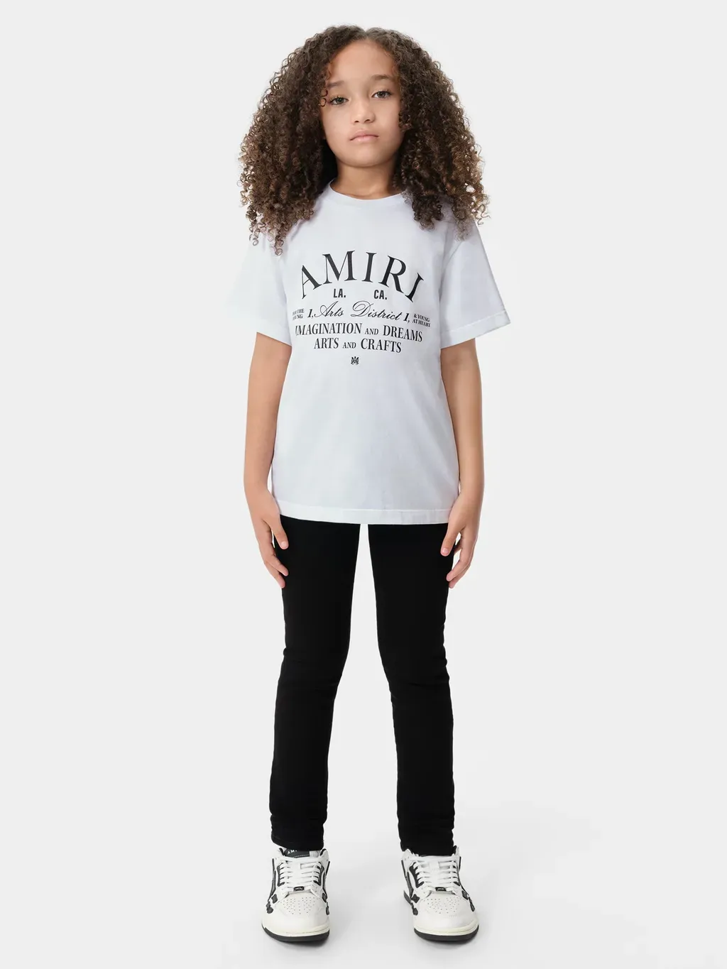 Kids - Kids' Amiri Arts District Tee - White