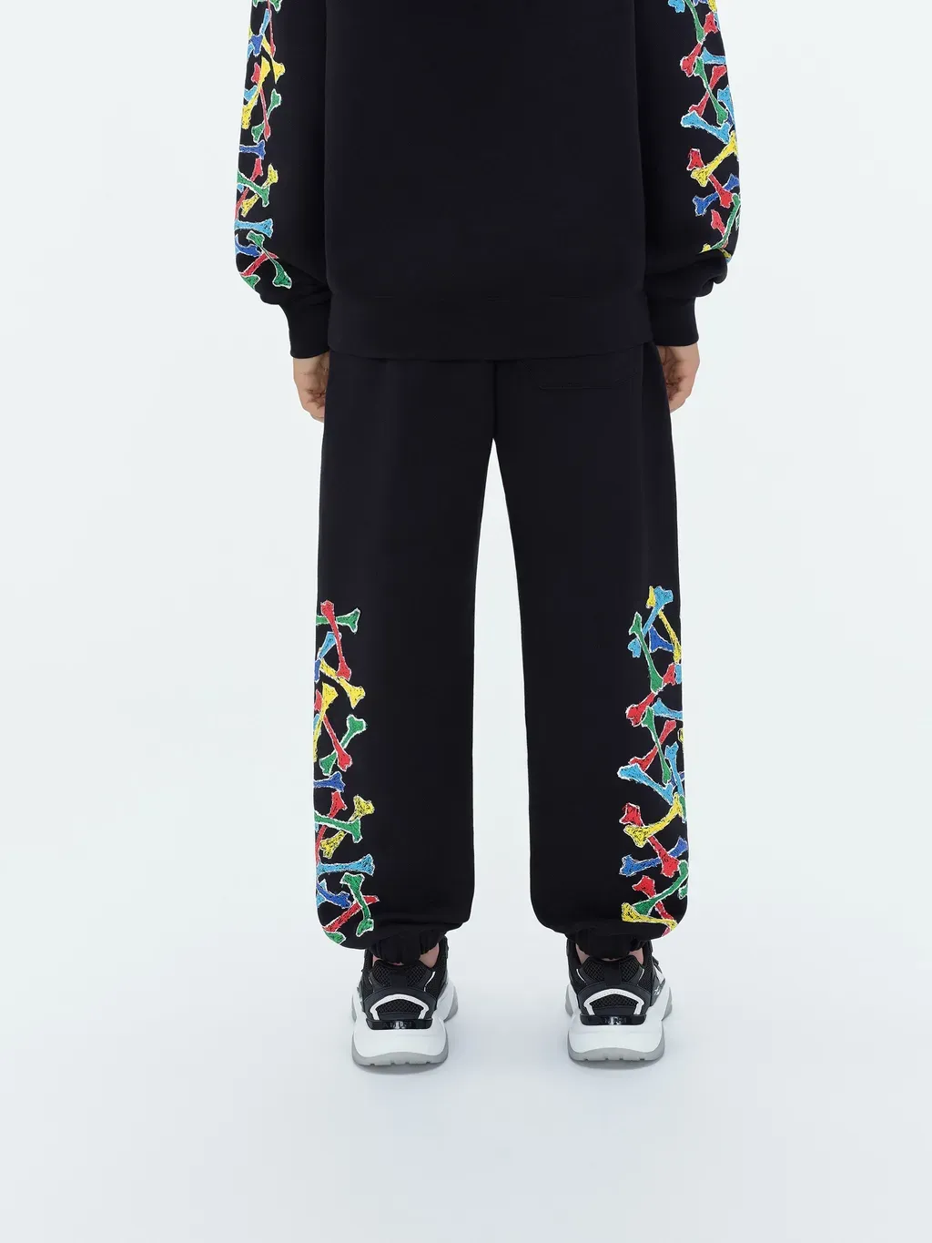 Kids - Kids Amiri Bones Scribble Sweatpant - Black