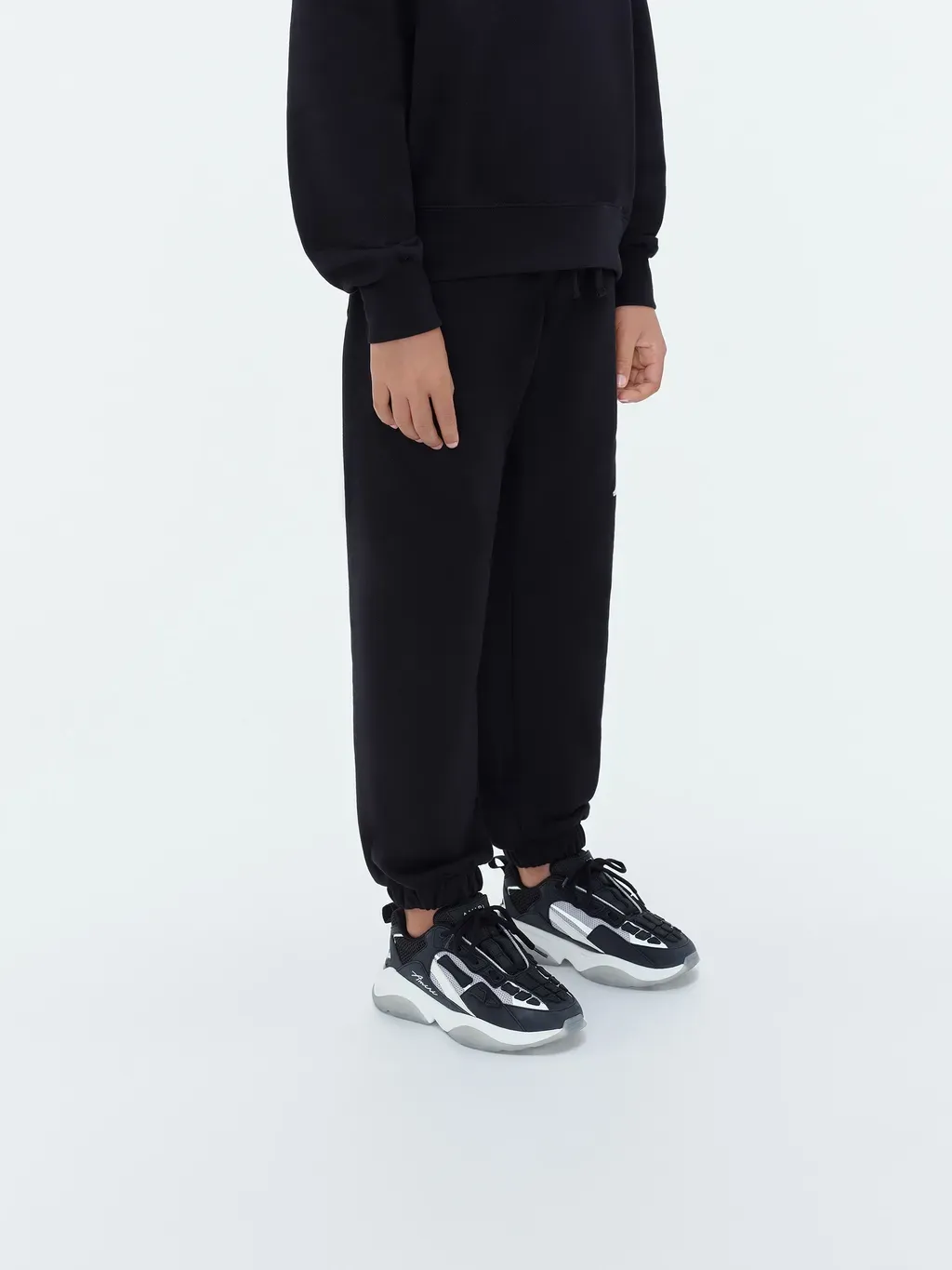 Kids - Amiri Staggered Scribble Sweatpant - Black