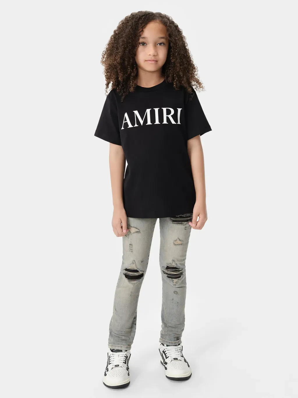 Kids - Kids' Amiri Core Logo Tee - Black