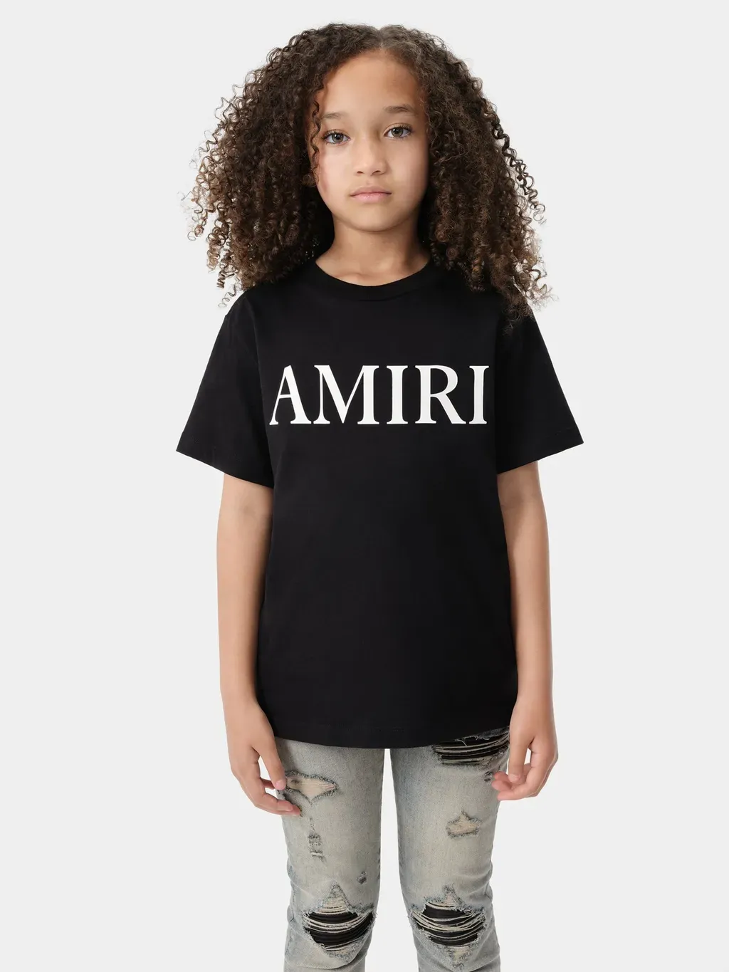 Kids - Kids' Amiri Core Logo Tee - Black