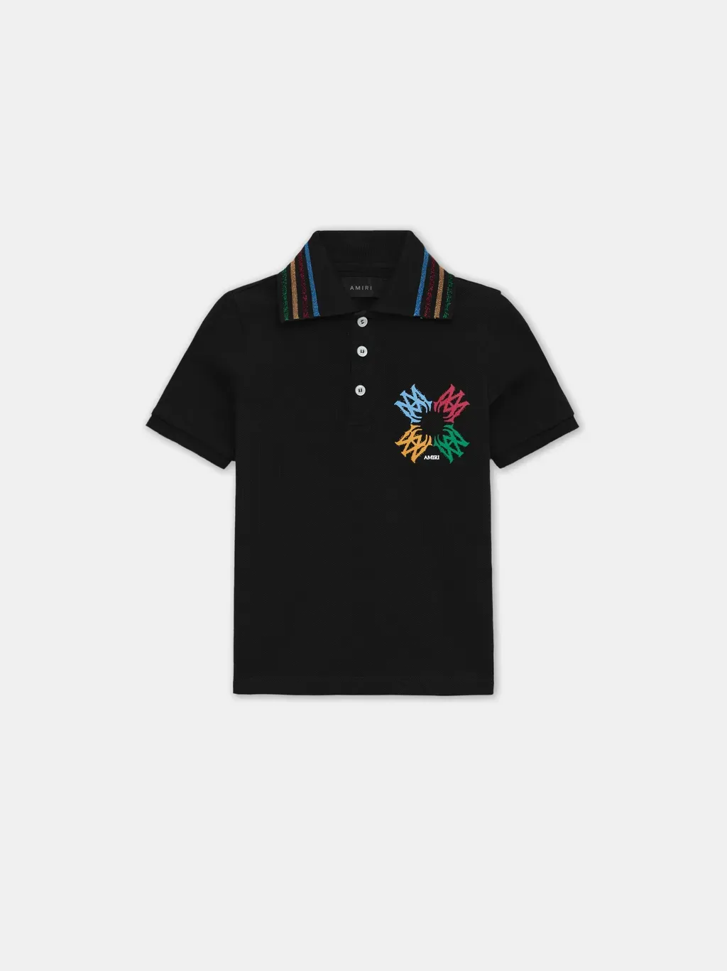 Kids - Kids' Ma Quad Scribble Polo - Black