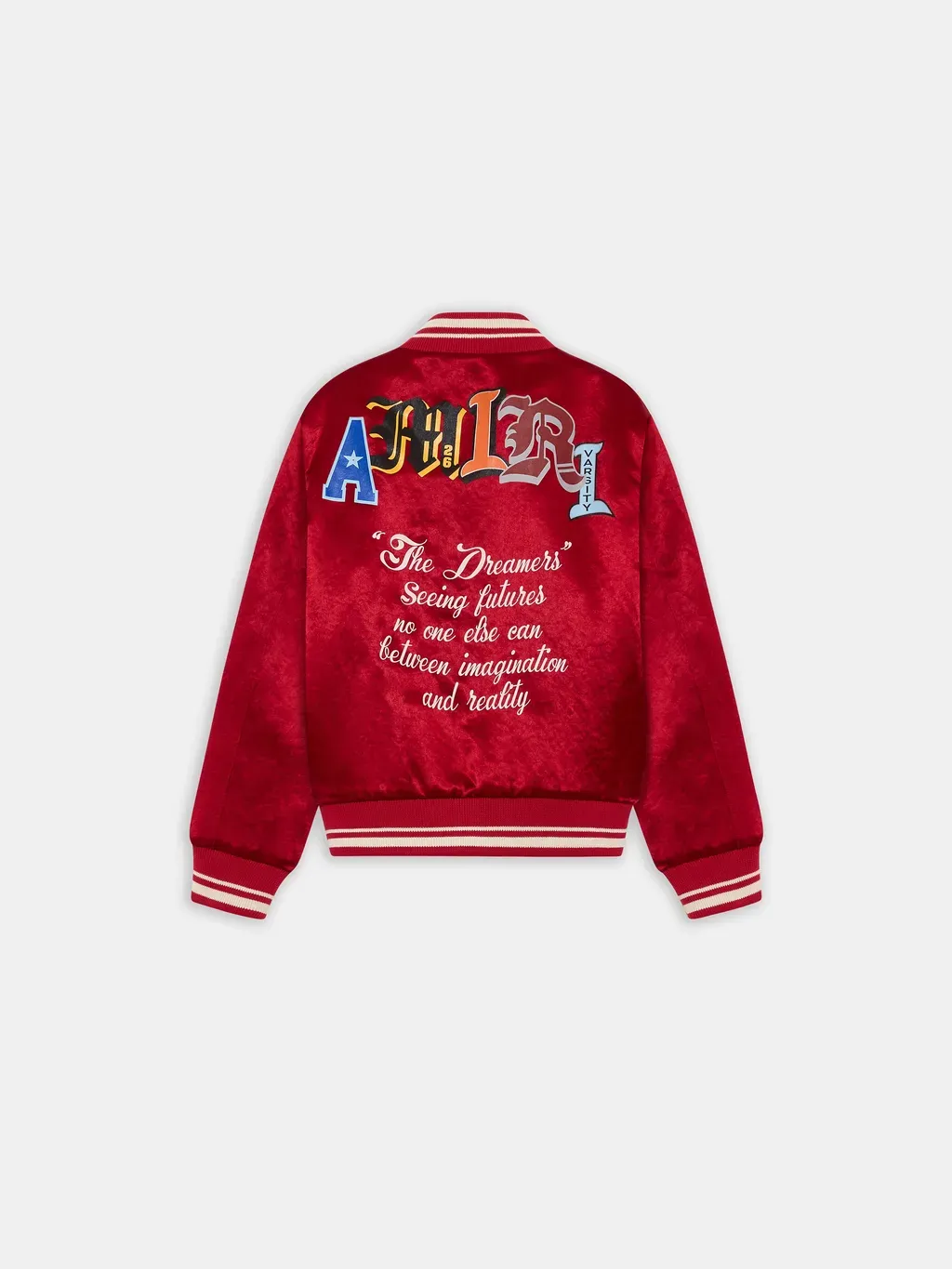 Kids - Kids' Varsity Patch Jacket - Red Rose