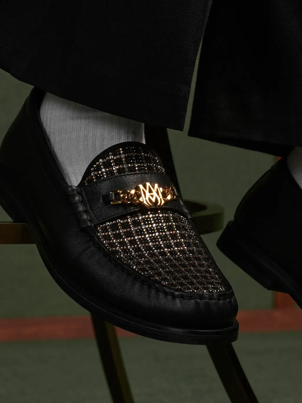 Ma Chain Loafer - Black