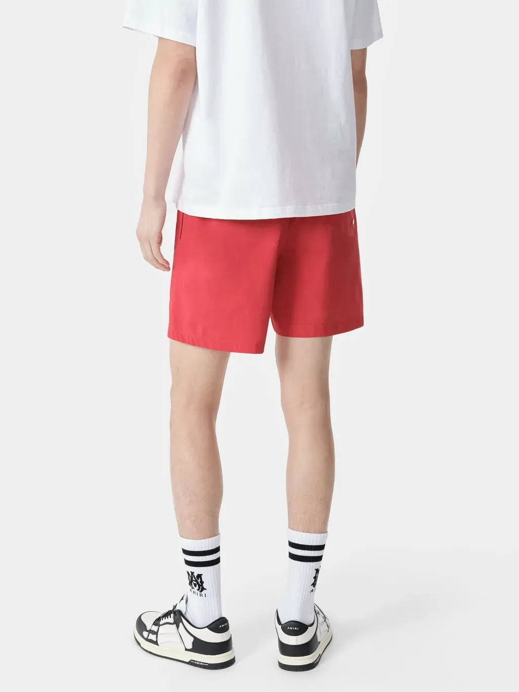 Ma Core Logo Swim Trunk - Red