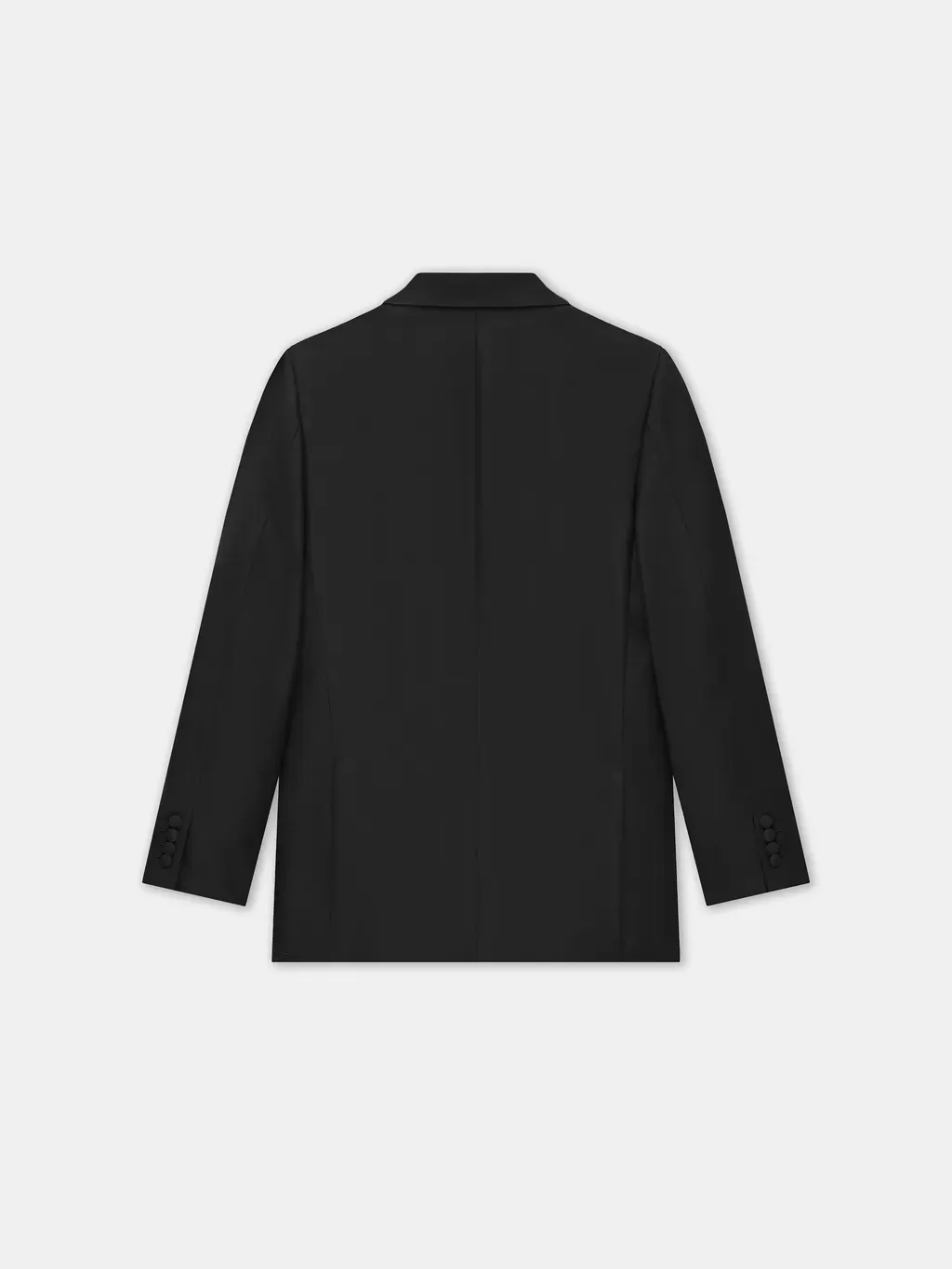 Ma Double-Breasted Blazer - Black