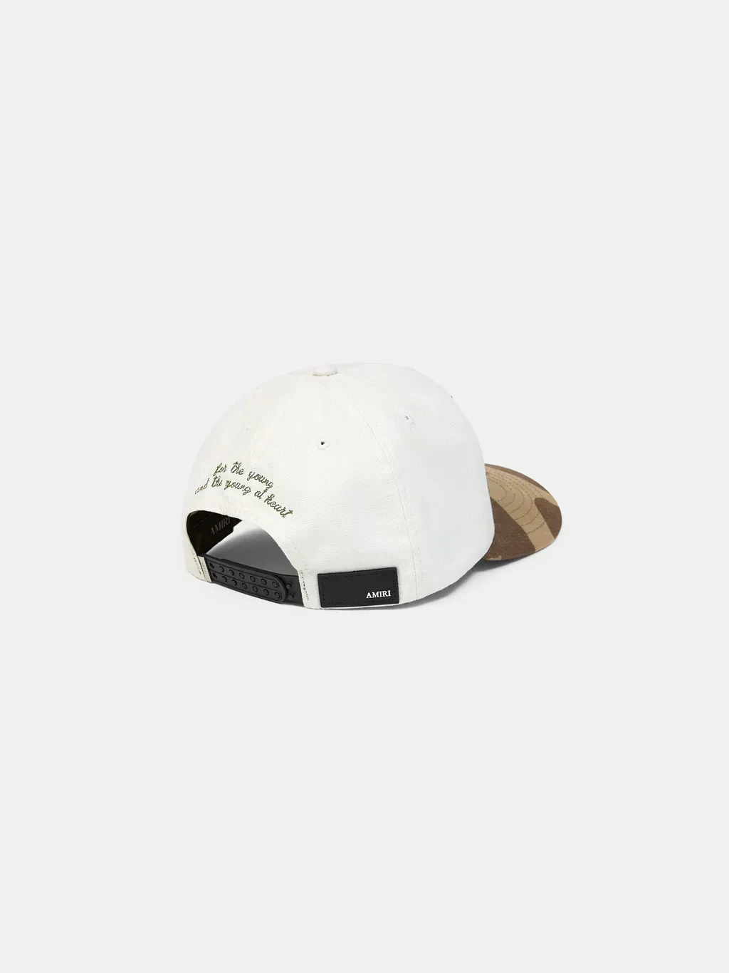 Ma Outline Camo Canvas Hat - Alabaster