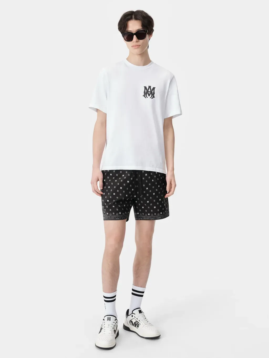 Ma Paisley Swim Trunk - Black