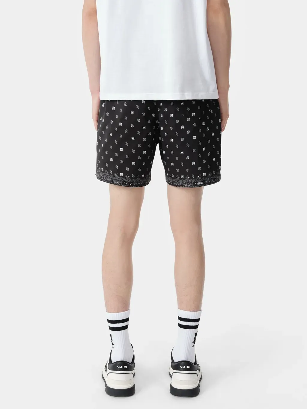 Ma Paisley Swim Trunk - Black
