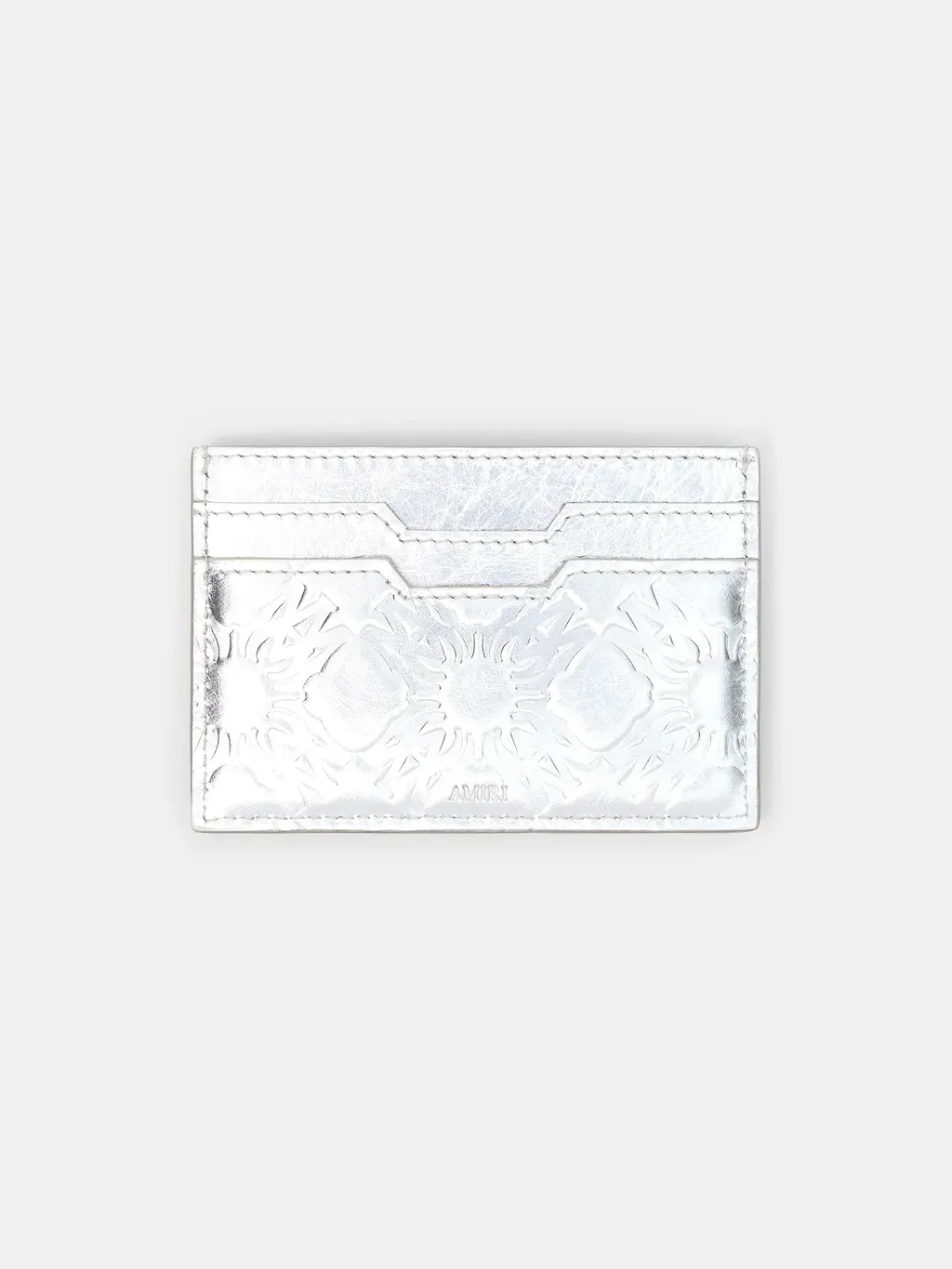 Ma Quad Foil Card Holder - Silver