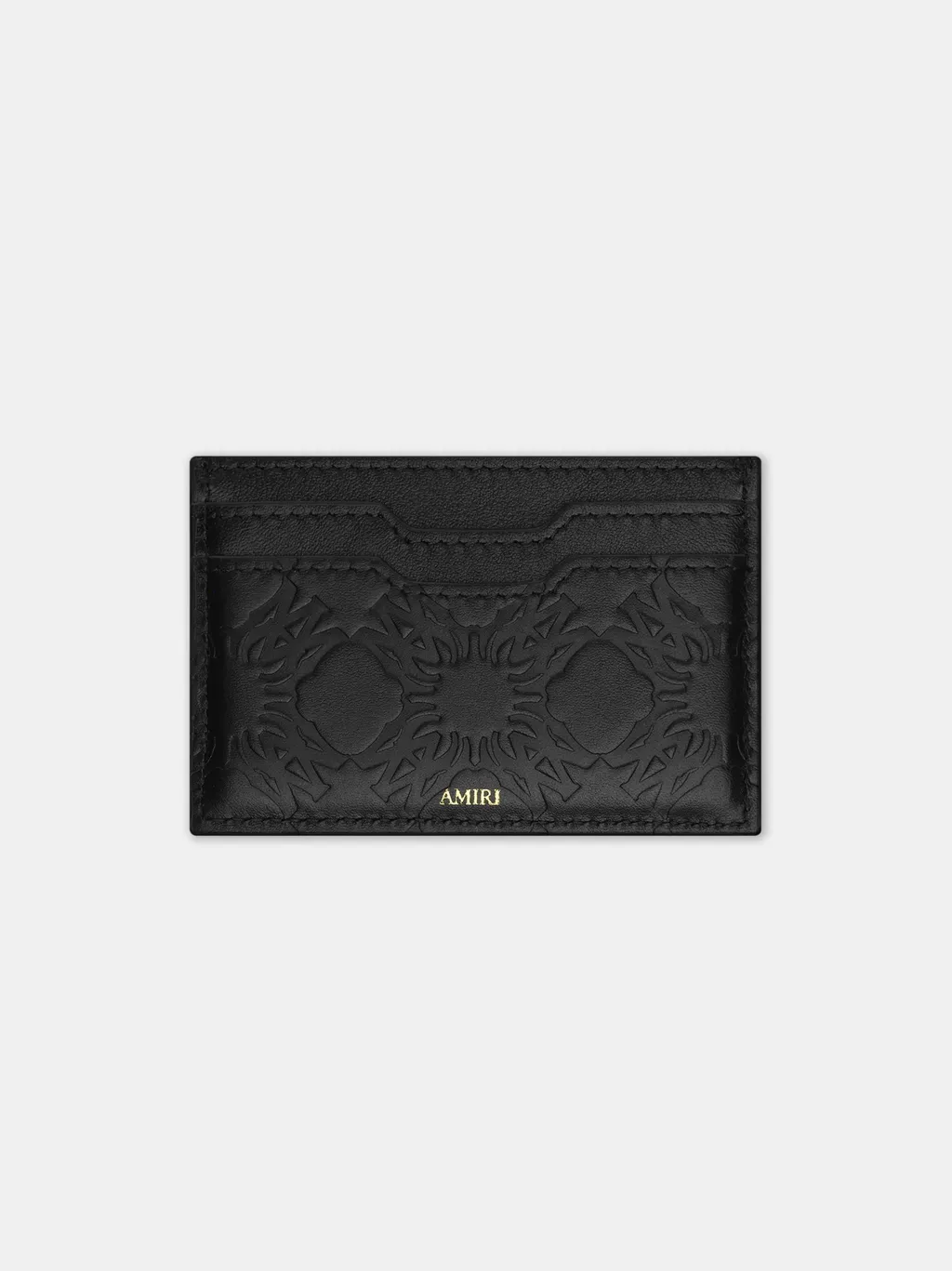 Ma Quad Leather Card Holder - Black