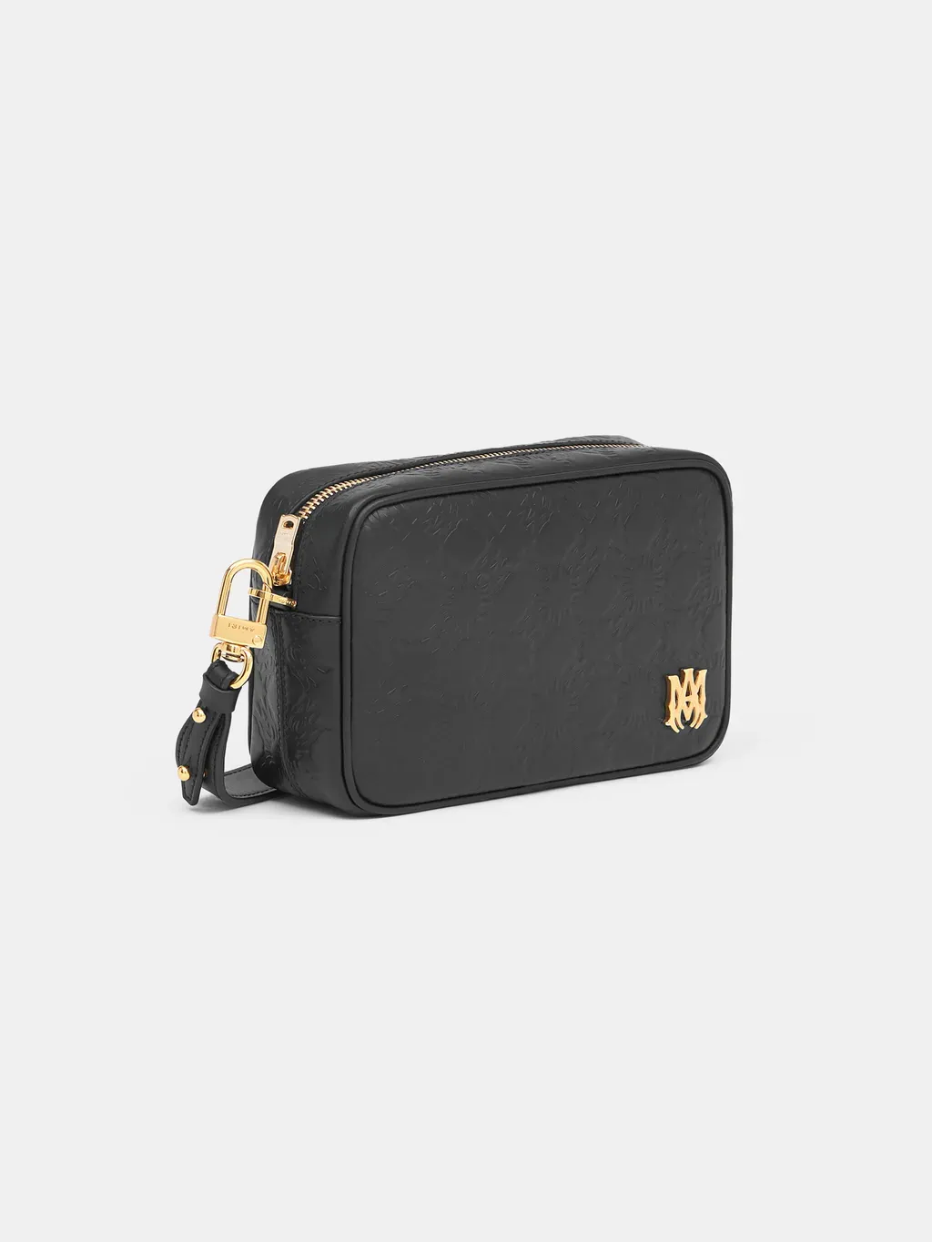 Ma Quad Leather Camera Case - Black